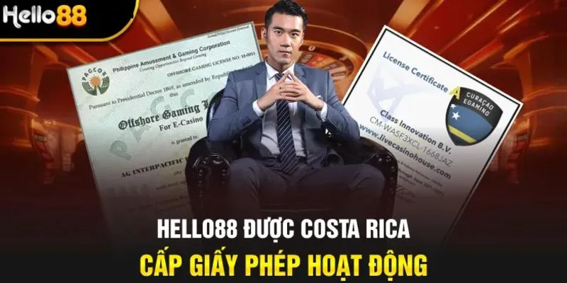 Chứng chỉ Costa đảm bảo nhà cái uy tín